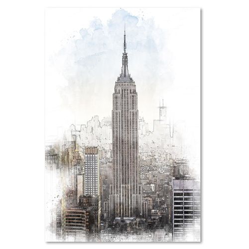 Obraz na płótnie - Canvas, Empire State Building 70x100 na Arena.pl