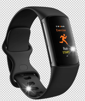 Monitor aktywności opaska Fitbit by Google Charge 6 Płatności Google Pay