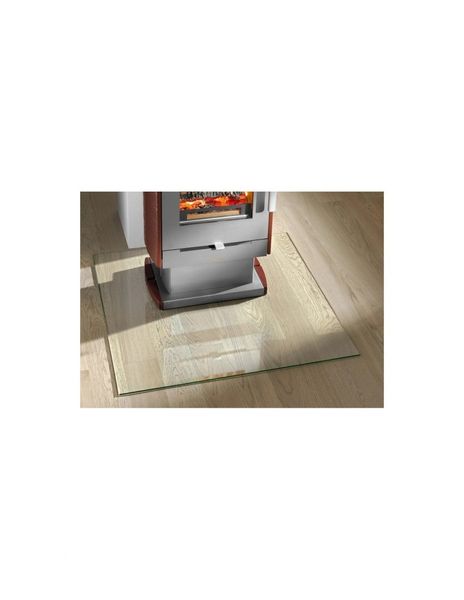 Podstawa szklana hartowana - szyba pod Piec lub Kominek 60x40 cm zdjęcie 3