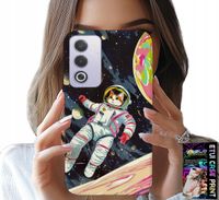 ETUI DO OPPO A80 5G - KOCI ASTRONAUTA KOT KOSMOS OBUDOWA CASE