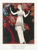 Plakat 30x40cm L'Arbre De Science, Barbier Vintage do Salonu