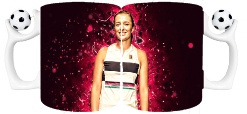 Kubek z uchwytem dla Fana Iga Świątek na Arena.pl