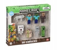 Figurka PMI Kids World Minecraft 3D MC4070A Gumki do ścierania