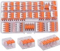 zestaw SZYBKOZŁĄCZY elektrycznych UNIWERSALNYCH DRUT LINKA 75szt