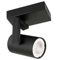 Sufitowa lampa MOLA SPL-2846-1 BL regulowana reflektorek spot czarny