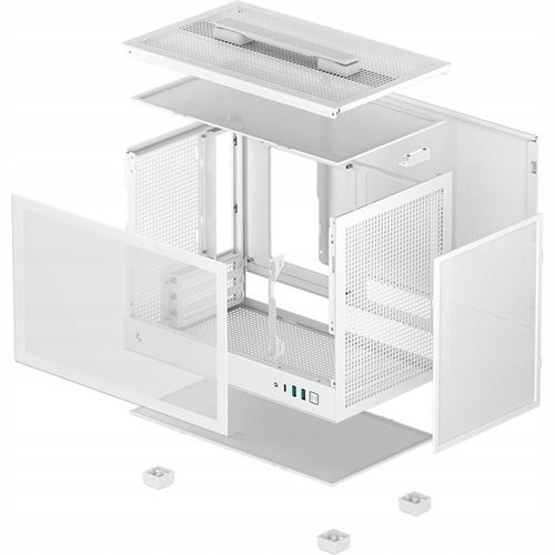 Obudowa do komputera DeepCool CH160 mini ITX Okno Biała na Arena.pl