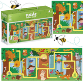 Puzzle Edukacyjne Moja Leśna Wycieczka 10 El. Dodo Dla Dzieci 300585
