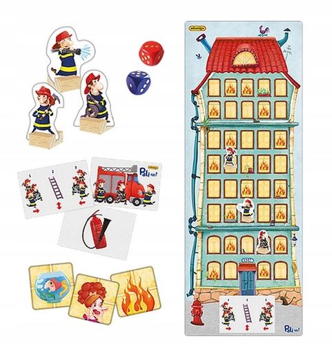 PALI SIĘ! GRA RODZINNA PLANSZOWA 3+ ADAMIGO na Arena.pl