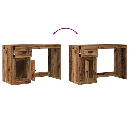 Biurko Stare drewno 50 x 115 x 75 cm Materiał drewnopochodny na Arena.pl