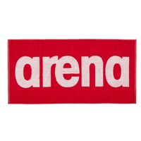 ARENA RĘCZNIK GYM SOFT TOWEL RED-WHITE 100X50 CM BASEN PŁYWANIE