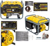 AGREGAT PRĄDOTWÓRCZY generator jednofazowy 5200W / 5,2kW 230V