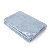 koc wełniany merynos tumbler niebieski 100x140 (+-5cm)