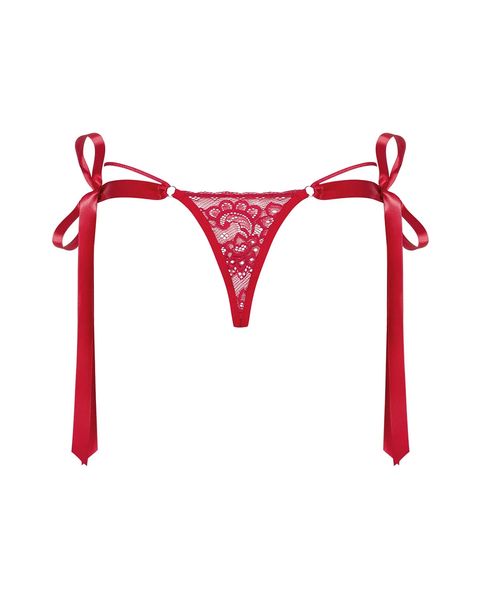 Lovlea stringi czerwone - Obsessive S/M zdjęcie 4