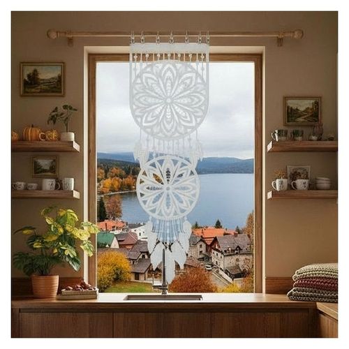 Firanka a'la panel Dromen 60 x 140 cm DomoweTekstylia | WN82D2 140 na Arena.pl