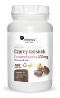 Aliness Czarny czosnek fermentowany 400 mg ODPORNOŚĆ INFEKCJE 100 kaps.