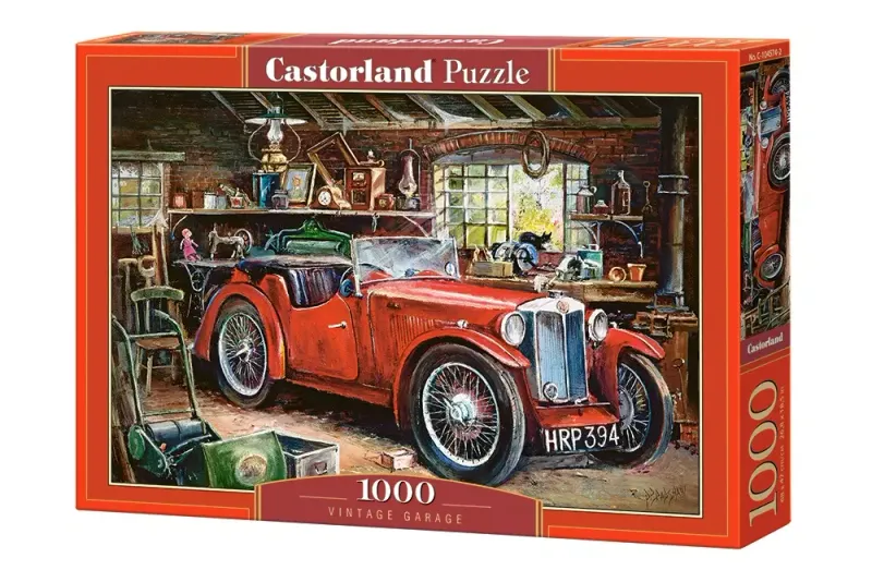 Puzzle 1000 elementów. Vintage Garage zdjęcie 1