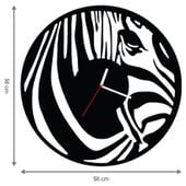 ZEGAR ŚCIENNY ZEBRA 58cm XXL 150.11