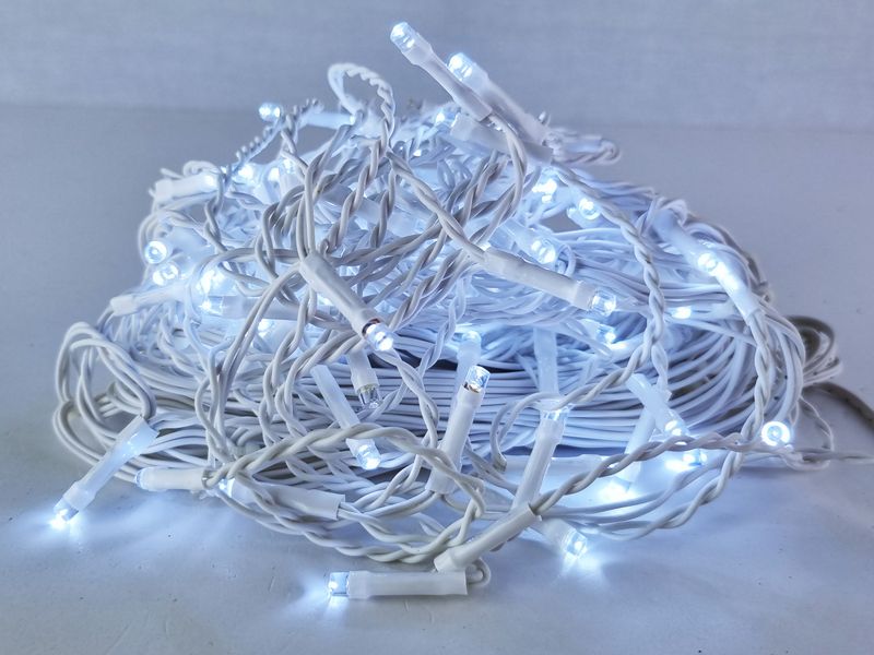 LAMPKI CHOINKOWE SOPLE 100 LED GIRLANDA 8,4M zdjęcie 3