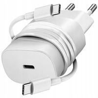 Ładowarka Do Samsung 25W (Szybka, Oryginalna, USB C) + Kabel USB C do USB-C