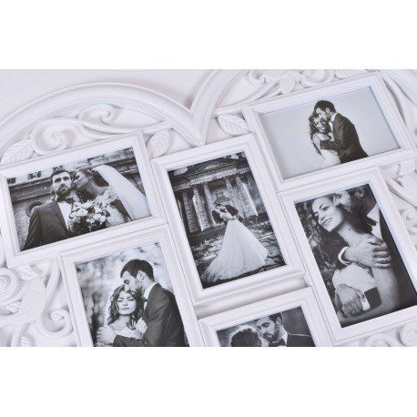 Fotoramka na 6 zdjęć Breva biała na Arena.pl
