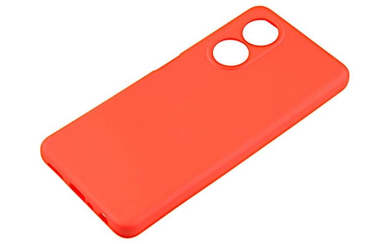 Etui silikonowe Tint do Oppo A58 4G czerwony zdjęcie 1