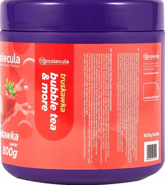 Molekularny Kawior o smaku Truskawka 800g zdjęcie 8