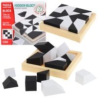 Układanka 3D Ukryte Klocki Puzzle Gra Logiczna Planszowa Tangram