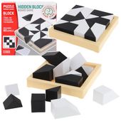 Układanka 3D Ukryte Klocki Puzzle Gra Logiczna Planszowa Tangram