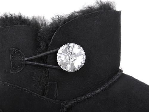 Buty UGG W Mini Bailey Button Bling 1016554-BLK - 41 na Arena.pl