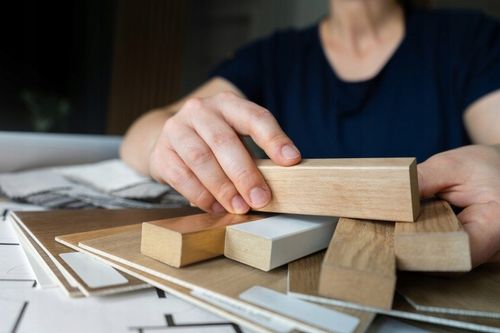 Lamele ścienne na BIAŁEJ PŁYCIE 55 x 275 dąb naturalny, wotan różne kolory na Arena.pl