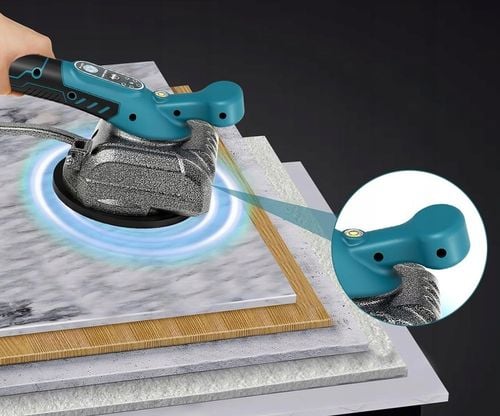 PRZYSSAWKA WIBRACYJNA DO PŁYTEK WIBRATOR DO POZIOMOWANIA 2000mAh 21V na Arena.pl