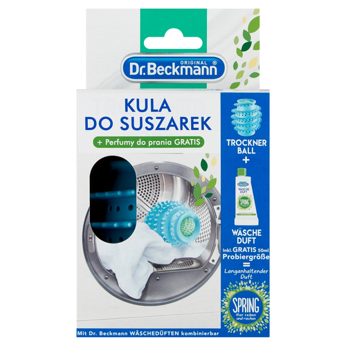 DR BECKMANN Kula do suszarek + perfumy do prania na Arena.pl