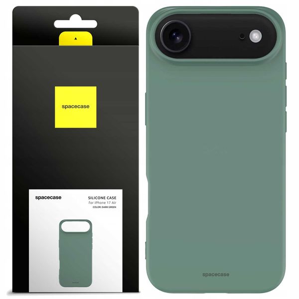 Spacecase Silicone Case 3.0 Iphone 17 Air Dark Green zdjęcie 1