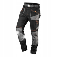 NEO SPODNIE ROBOCZE +PASEK HD Slim MONTERSKIE PROFILED 81-238 XL/54