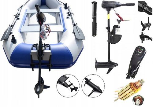 SILNIK ELEKTRYCZNY do łodzi pontonu 55 12V STORM na Arena.pl