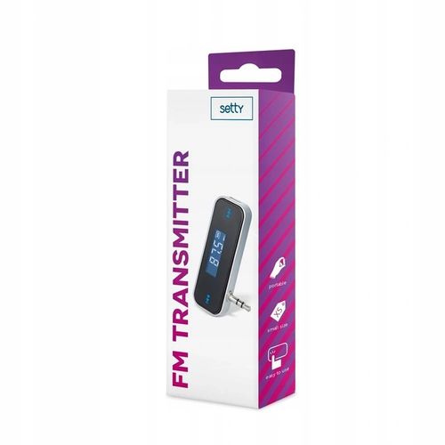 Transmiter Fm Tfm-01 Setty Mini Jack 3,5 Mm Mp3 na Arena.pl
