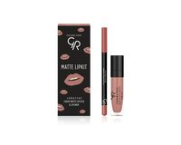Golden Rose Matte Lipkit Warm Nude Zestaw do makijażu ust Kolor - Warm Nude