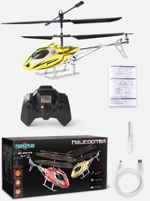 HELIKOPTER ZDALNIE STEROWANY SAMOLOT RC NA PILOT PREZENT ŚMIGŁOWIEC Z LED na Arena.pl