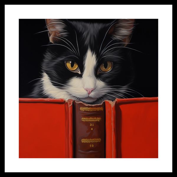 Plakat 30x30cm Koci Uczeń zdjęcie 3