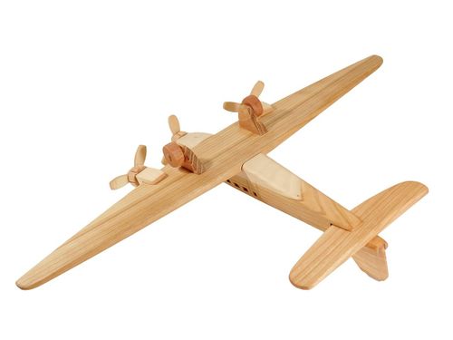 Drewniany model samolotu "Ju-52" na Arena.pl