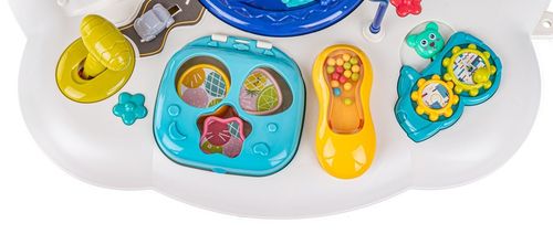 Edukacyjny Stolik Interaktywny Organki Cymbałki Melodie Zwierzątka Mikrofon na Arena.pl