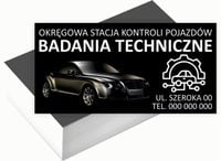 Wizytówki firmowe 200 szt DUŻO WZORÓW do wyboru BADANIA TECHNICZNE