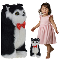 KOTEK KOT INTERAKTYWNY CHODZI ZABAWKA MIAUCZY GRA MASKOTKA NA PREZENT