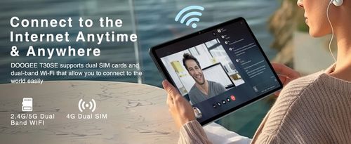 DOOGEE T30SE Tablet 11" 2.4K 9GB/128GB Android 14 WIFI SIM Hi-Res 8580mAh na Arena.pl