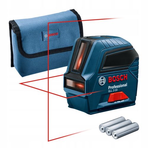 Laser krzyżowy BOSCH GLL 2-10 0601063L00 Czerwony na Arena.pl