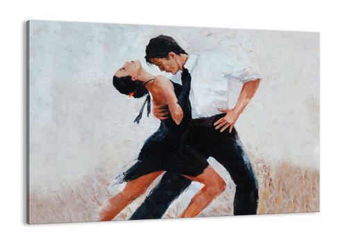 Obraz Na Płótnie - Tango Tancerze  - 100X70 Cm - Aa100X70-3771 na Arena.pl