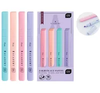 ZAKREŚLACZ PASTELOWY ACADEMY MIX CENA ZA 1 SZTUKĘ INTERDRUK
