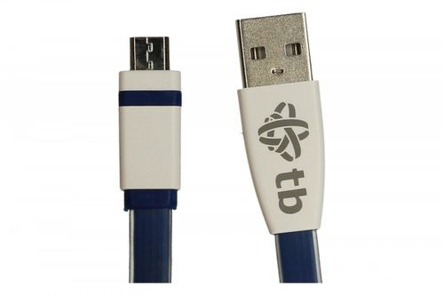 TB Kabel USB - Micro USB 1m. niebieski na Arena.pl