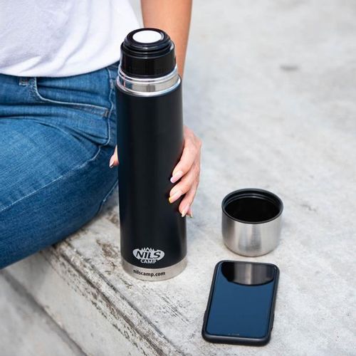 Ncc07 Czarny Termos Termiczny Nils Camp na Arena.pl