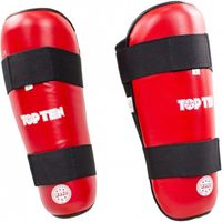 Nagolenniki TOP TEN WAKO style NA-TT czerwony+XS